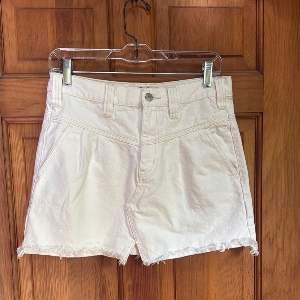 White Denim Free People Skirt
